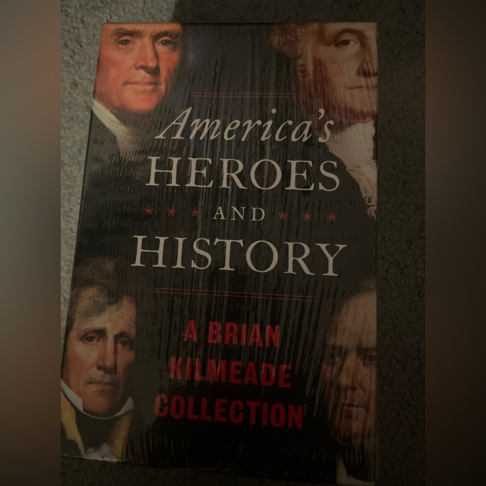 American Heroes & history 4 novel set